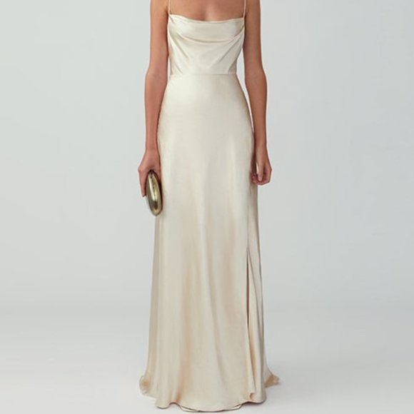 Fame and partners champagne dress clearance